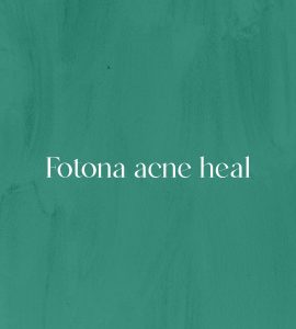 Fotona acne heal - ošetrenie akné
